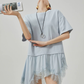 Asymmetric Design Mini Dress FER0236