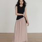 Fake Layered Long Dress VAS0126