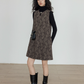 Round Neck Paisley Vest Dress VAS0165