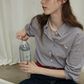 Gingham Check Long-Sleeve Shirt RLZ0012