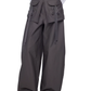 Pocket Wide-Leg Pants EZK0100