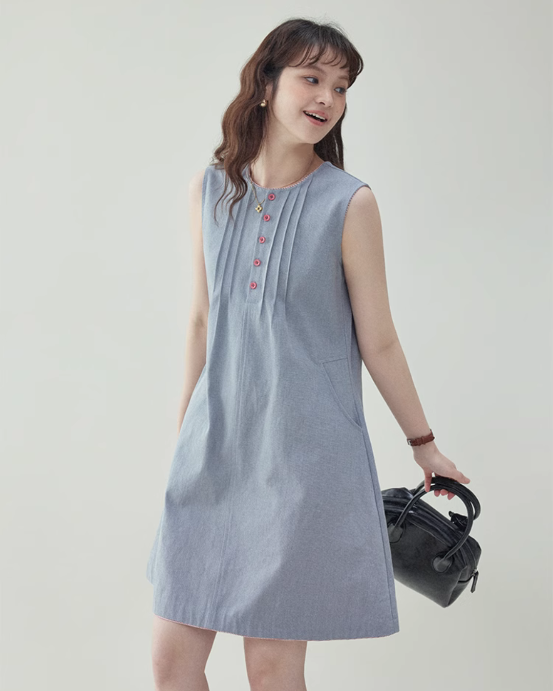 Cotton Jumper Skirt AMU0005