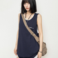 Street Casual Tank Top Dress ZRS0065