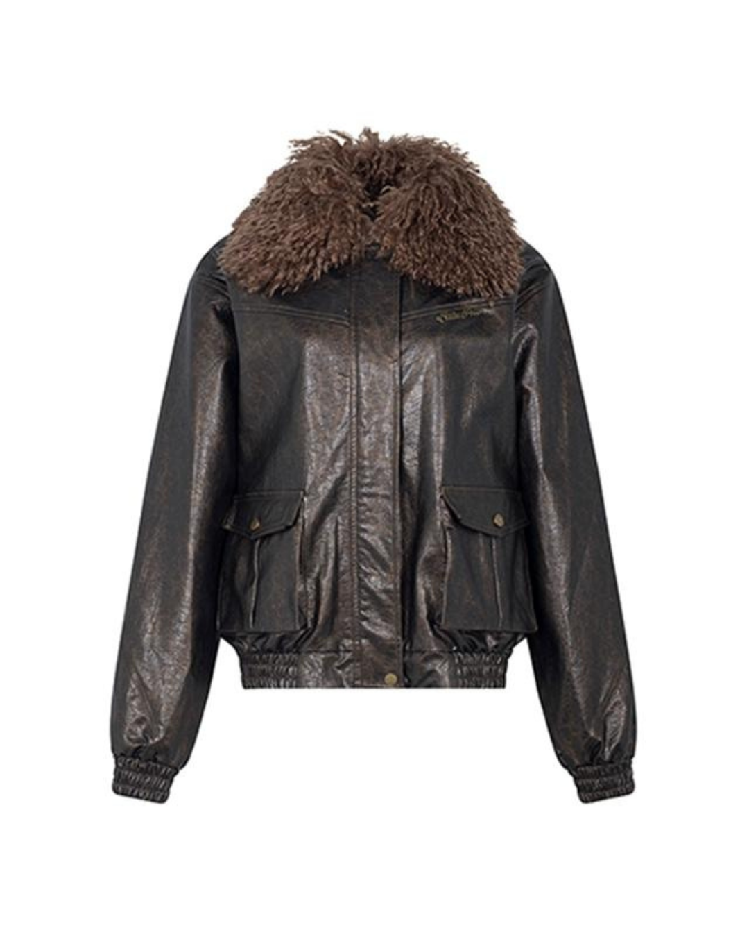 Leather Fur Jacket SAP0015