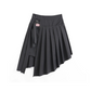 Retro Luxury Grape Pleated Skirt IKD0009