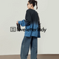 Crewneck Blue Gradient Knit LLA0411