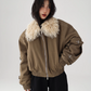 Fur Collar Retro Jacket ACS0213