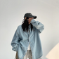 Embroidery Denim Long Sleeved Shirt YLS0793