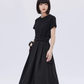 Patch Pocket Waist T-Shirt Dress SHN0013