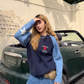 Pullover Raglan Sweater Knit CYE0091