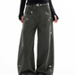 Vintage Embroidered Casual Pants ICM0097