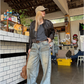 Vintage Loose Wide Denim Pants CYE0013