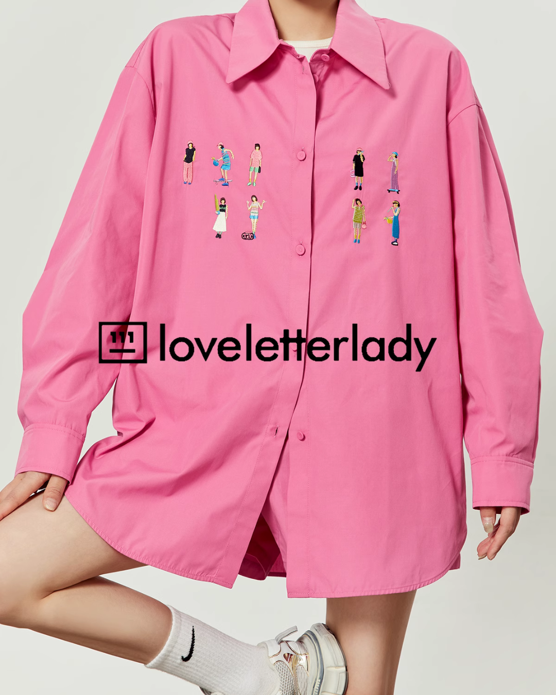 Light Retro Pink Shirt / Shorts LLA0029