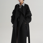 Belt Design Wool Long Coat SRS0322