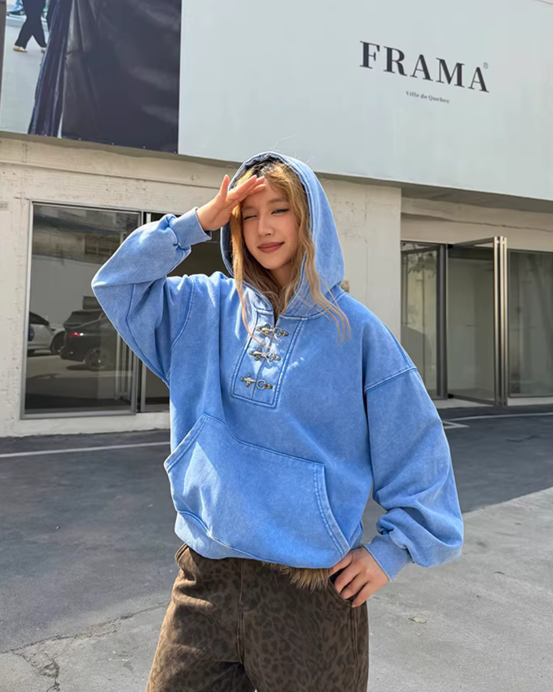 Washed Water Vintage Hoodie CYE0092