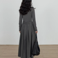 Half-Turtleneck Long Dress VAS0185