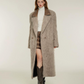 Big Color Elegant Shaggy Coat keb0002