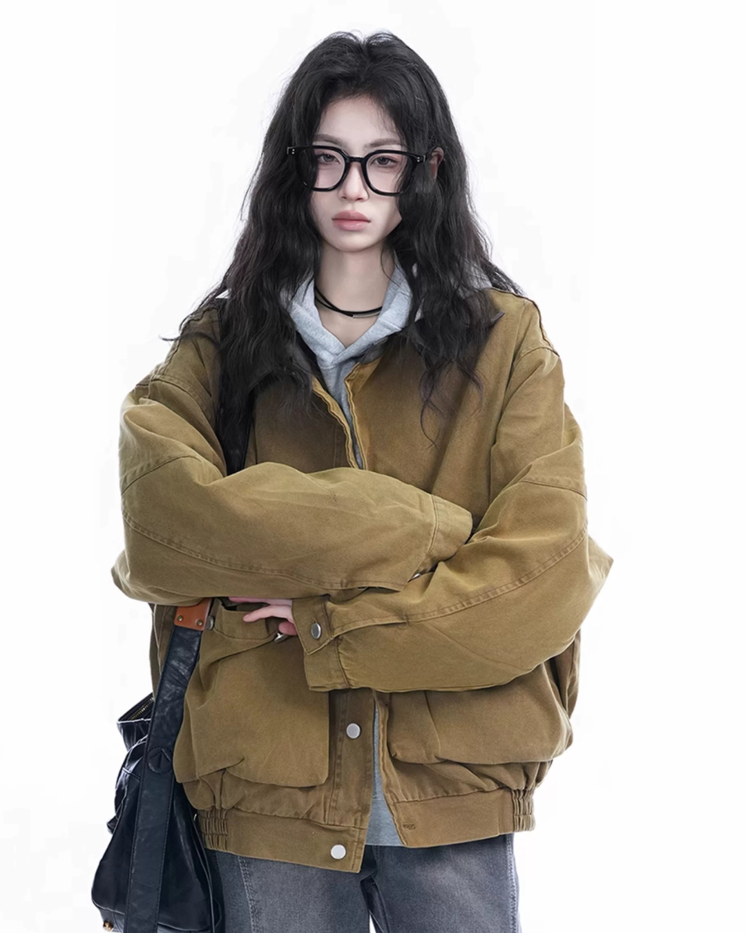 Oversized Work Denim Jacket WLS0009