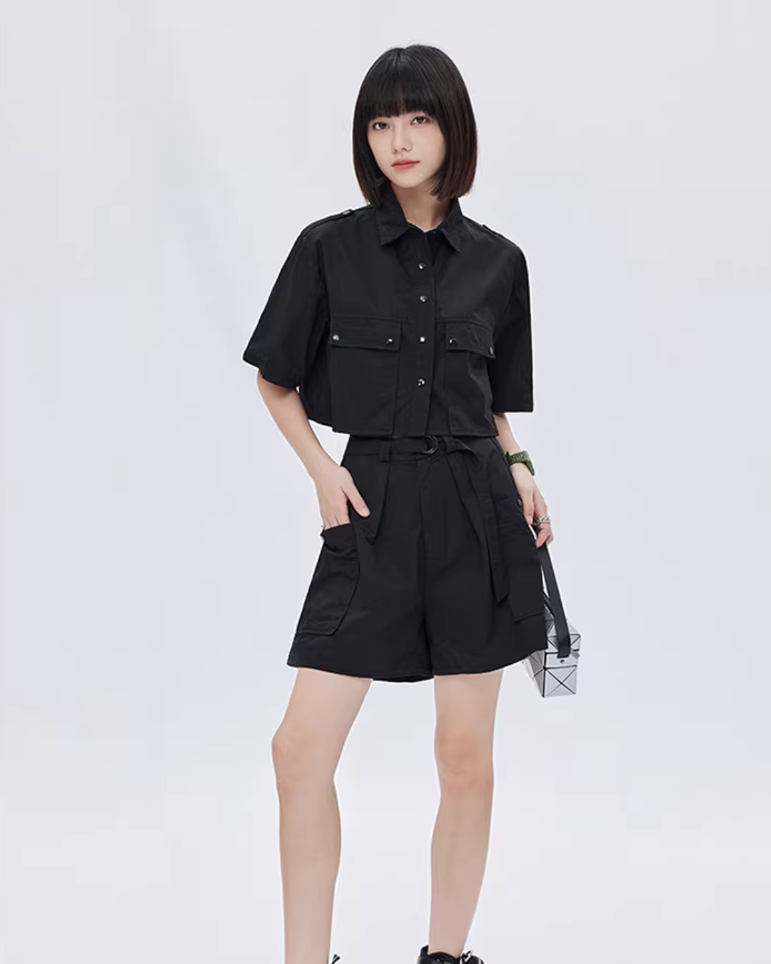 Short Short-Sleeve Shirt SHN0027