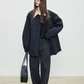 Patchwork Mid-Length Trench Coat TEO0008