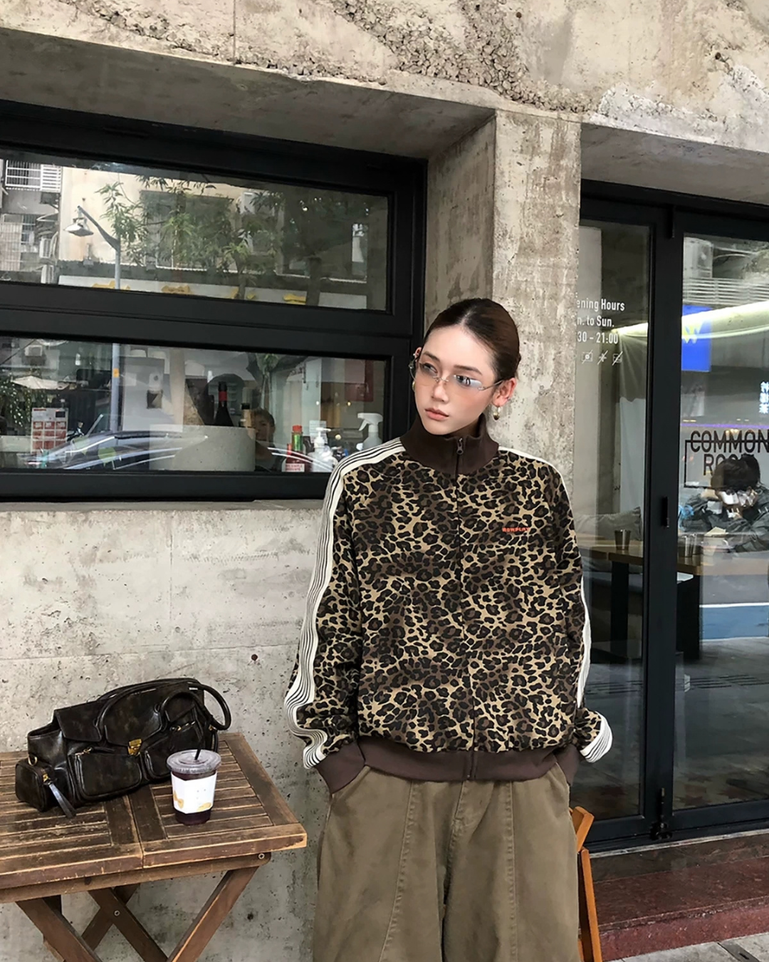 Leopard Track Sideline Jacket WWP0018