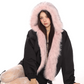 Reversible Pink Fur Jacket BGS0004