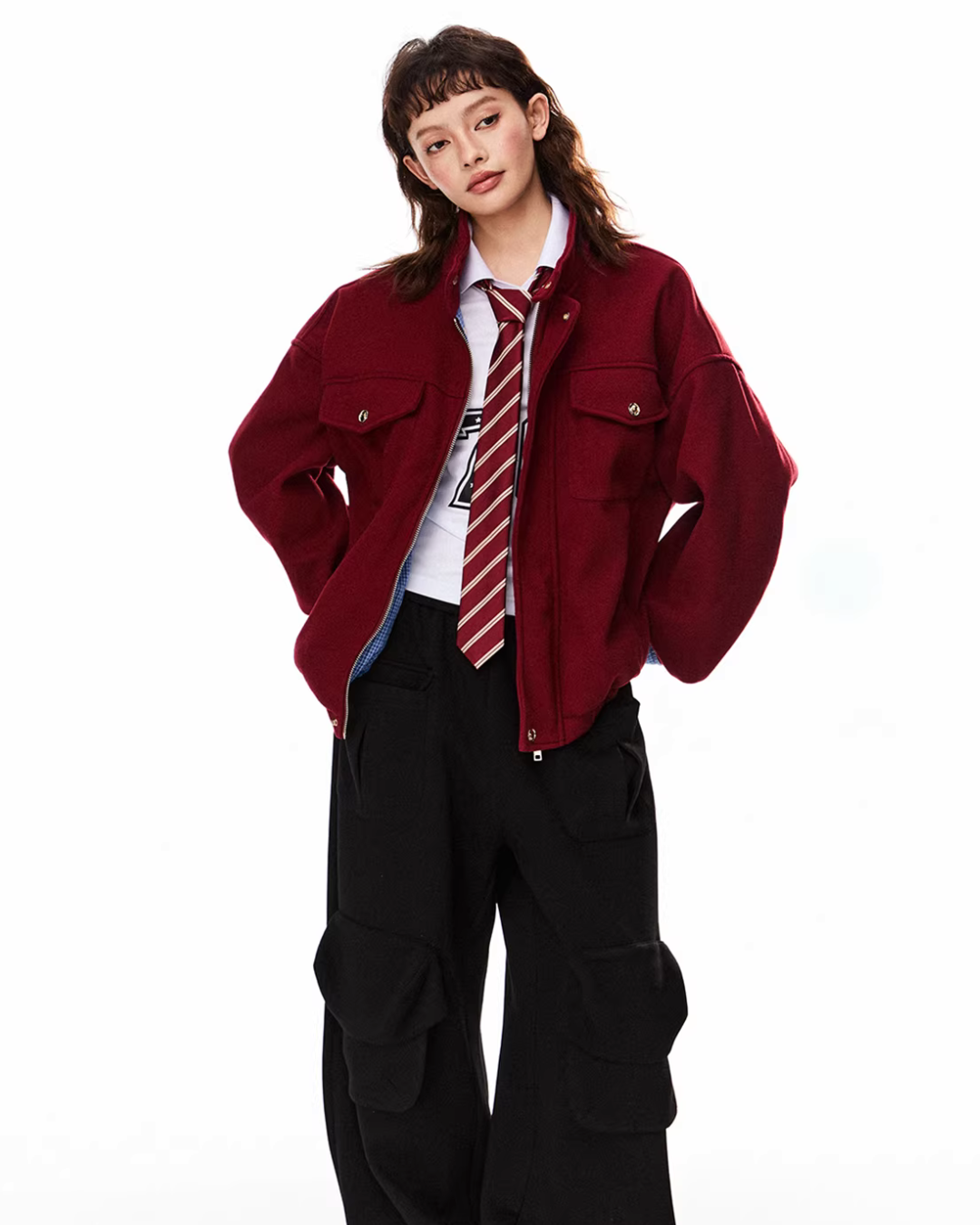 Retro Workwear Jacket EZK0088