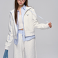 Zip Hoodie / Striped Sweatshirt / Casual Sweatpants ASG0030