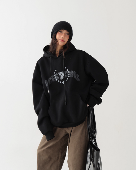 Loose Style Pullover Hoodie ACS0288