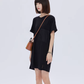Casual Pocket Loose T-Shirt Dress SHN0011
