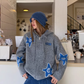 Star Hoodie Knit Jacket CYE0094