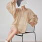 Sleeve Gather Lawn Blouse FER0046