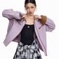Zip Design Short Jacket ICM0084