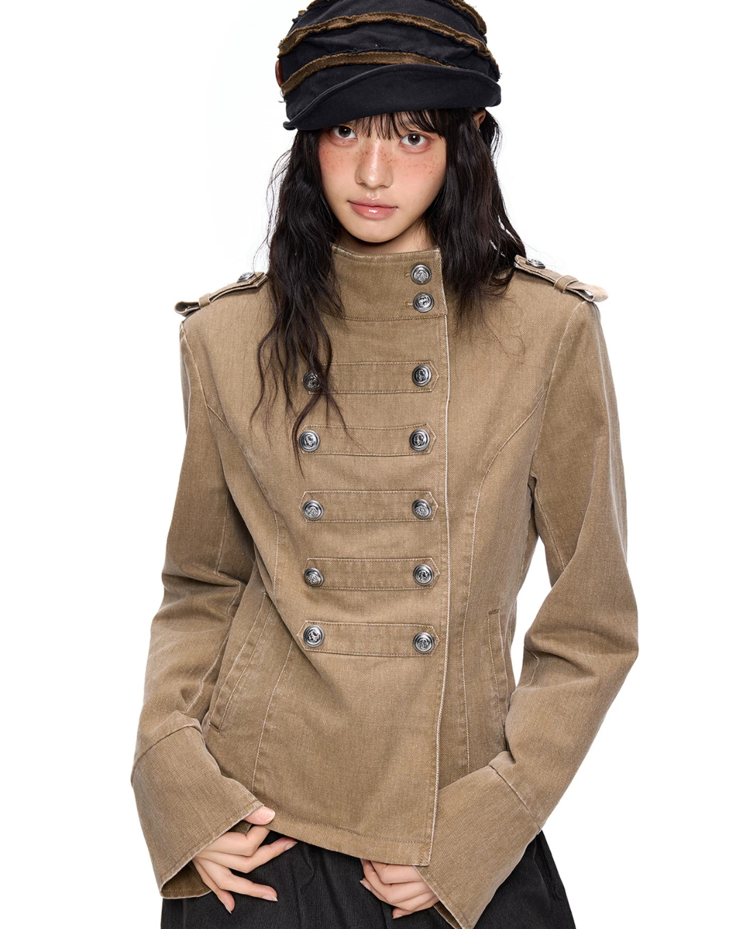 Napoleon Washed Vintage Denim Jacket EZK0110