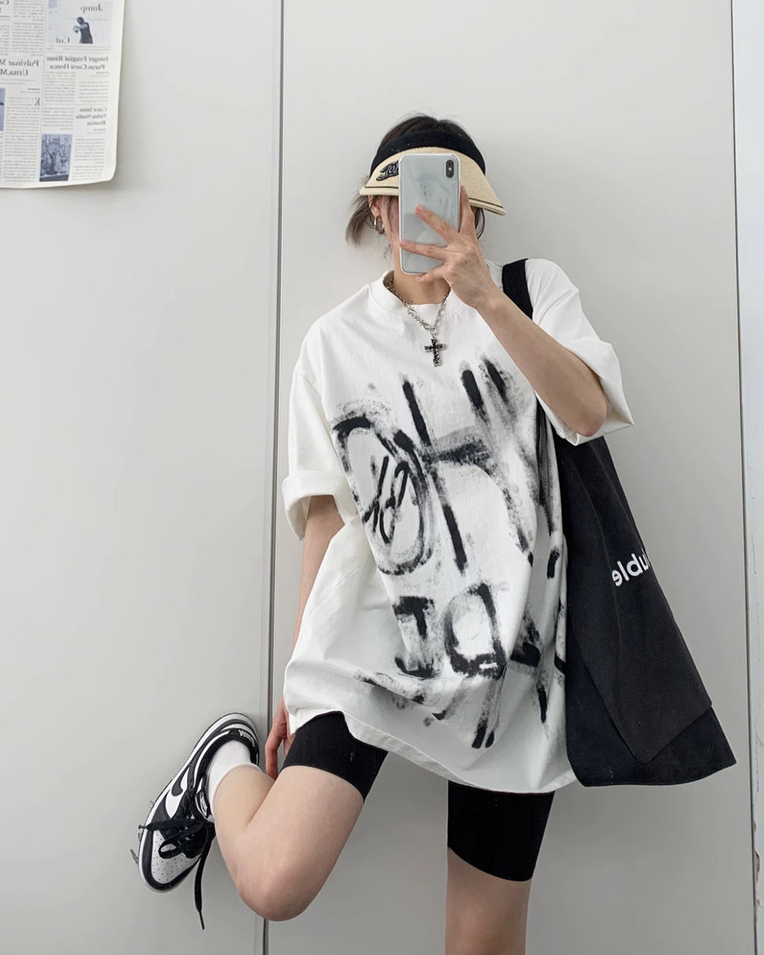 Paint Logo Big T-shirt YLS0204