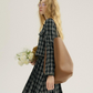 Plaid Tweed Jacket & Tweed Long Skirt SNT0010