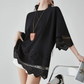 Scallop Lace Oversized Top FER0164