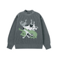 Cat Design Mock Neck Knit WSO0012