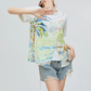 Summer Print Short-Sleeve T-Shirt FER0256