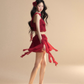 Chiffon Ruffle Tops / Chiffon Skirts LAS0019