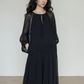 Feminine Tiered Long Dress VAS0197