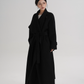 Tie Waist Wool Coat SRS0362