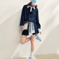Paid Collar Polo Knit / Mini Skirt ASG0072