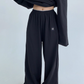 Basic Long Sleeve Top / Wide Pants YLS0924