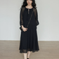Feminine Tiered Long Dress VAS0197
