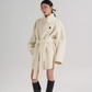 Stand Collar Mid-Length Coat SRS0355