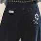 Plaid Spliced Hood Hoodie / Mini Skirt / Flare Pants ASG0066
