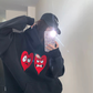 Heart Cartoon Hoodie YLS1073