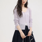V-neck summer knit cardigan CHS0004
