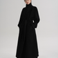 Tie Waist Wool Coat SRS0362